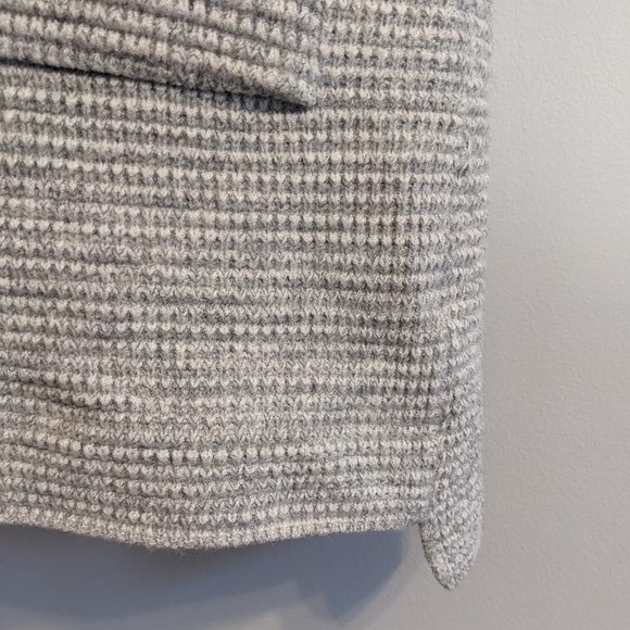 Dynamite Long Chunky Knit Coatigan Cardigan, XXS, Grey Marle, EUC - Picture 5 of 7